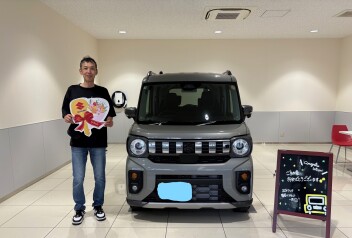 スペーシアギアご納車させていただきました！！！！